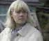 Wendy Richard as Pauline in her everyday raincoat